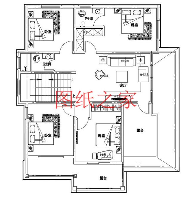 5套農(nóng)村三層別墅設(shè)計(jì)圖，挑一套來(lái)建，盡情享受別人羨慕的目光