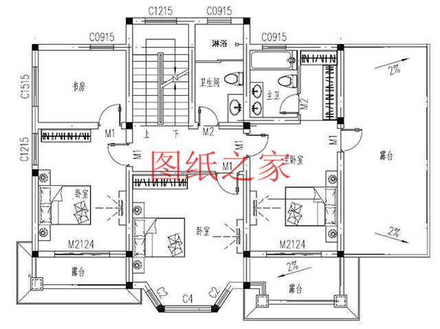 5套農(nóng)村三層別墅設(shè)計(jì)圖，挑一套來(lái)建，盡情享受別人羨慕的目光