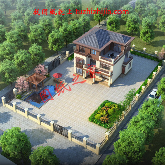 漂亮的農(nóng)村三層樓房新款圖片，來挑一張喜歡的吧！