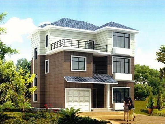 兩款開間大，進(jìn)深小的三層自建房設(shè)計圖，設(shè)計合理很實用