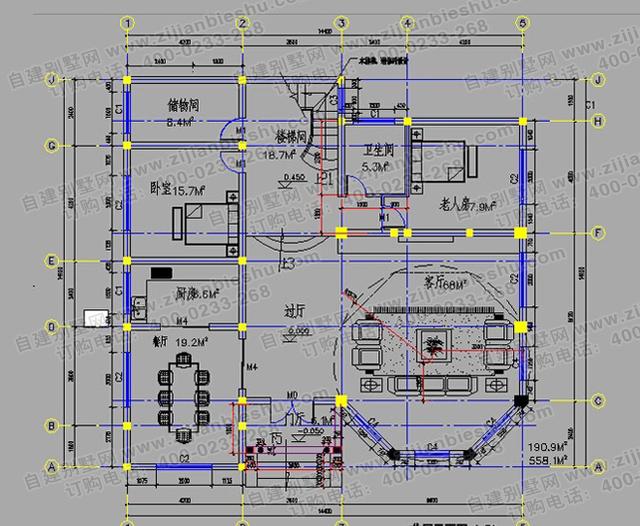 農(nóng)村自建房建成效果圖展示：這套戶型設(shè)計十分獨特，是比較受歡迎的一款戶型設(shè)計方案
