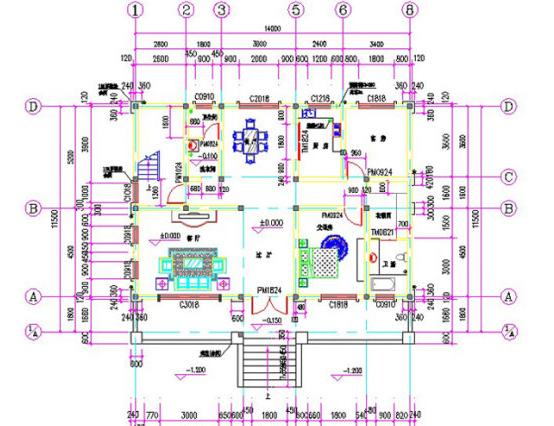 精選2款造價25萬以內(nèi)二層農(nóng)村自建房全套施工效果圖，供大家參考