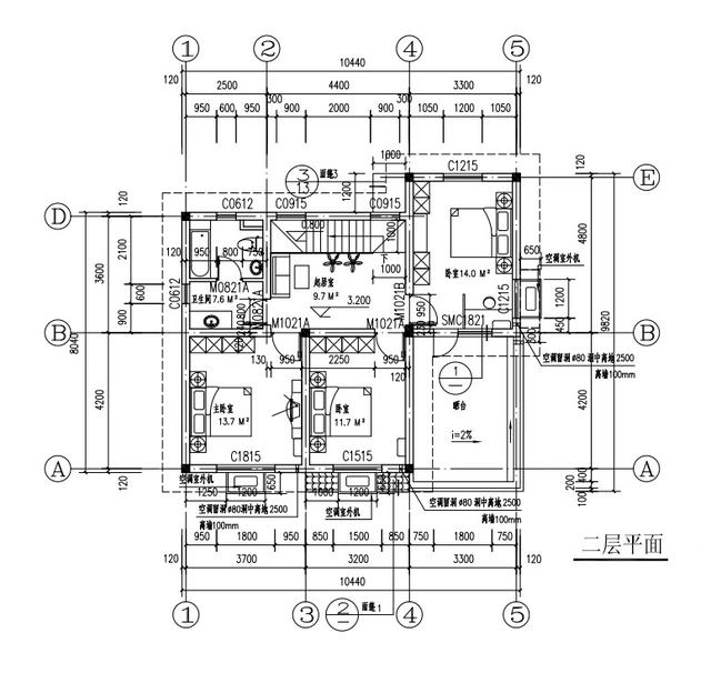 農(nóng)村二層日式風(fēng)格房屋設(shè)計(jì)圖，占地100平米，戶型設(shè)計(jì)還是非常合理的