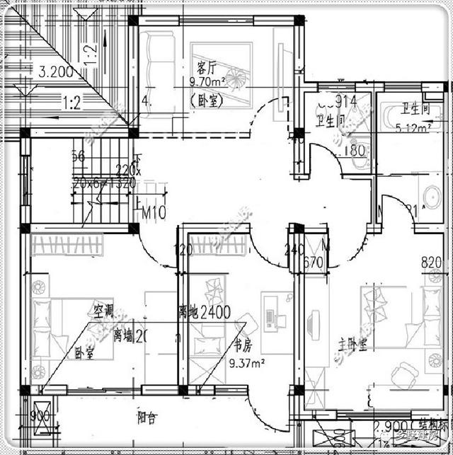 宅基地小也不用擔(dān)心啦，建了這3款農(nóng)村別墅設(shè)計(jì)圖，顏值高住的還舒服