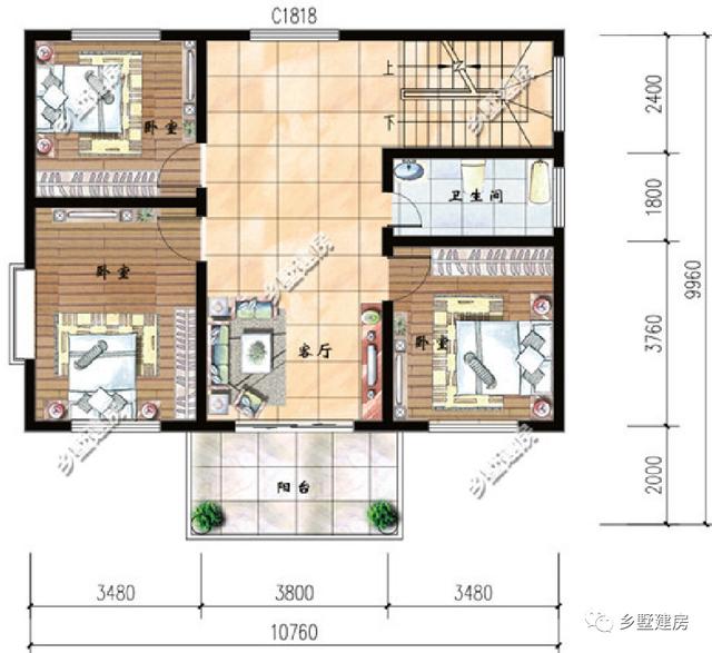 宅基地小也不用擔(dān)心啦，建了這3款農(nóng)村別墅設(shè)計(jì)圖，顏值高住的還舒服