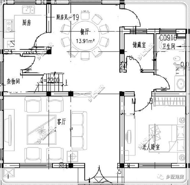 宅基地小也不用擔(dān)心啦，建了這3款農(nóng)村別墅設(shè)計(jì)圖，顏值高住的還舒服