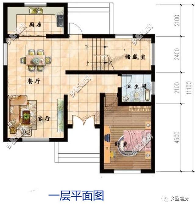宅基地小也不用擔(dān)心啦，建了這3款農(nóng)村別墅設(shè)計(jì)圖，顏值高住的還舒服