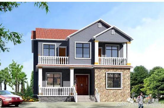 這款2層自建房的設(shè)計(jì)絕了，外觀驚艷，造價(jià)才20來萬