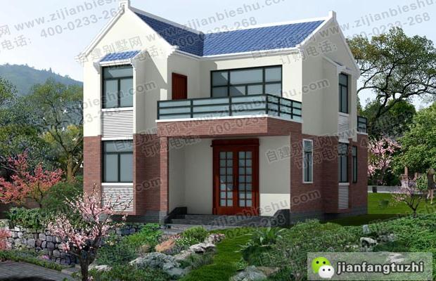 2款占地面積80平左右二層農(nóng)村自建房全套設(shè)計施工圖，戶型簡單大方，造價不高