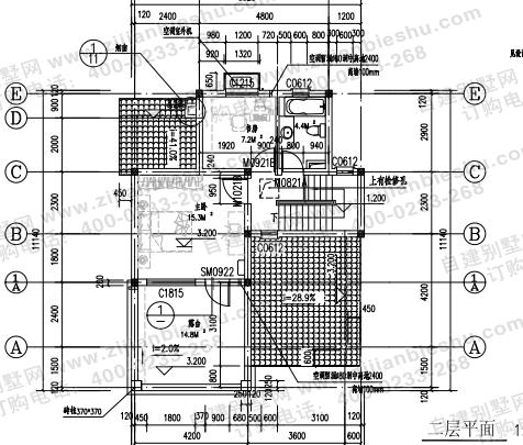 2款占地面積80平左右二層農(nóng)村自建房全套設(shè)計施工圖，戶型簡單大方，造價不高
