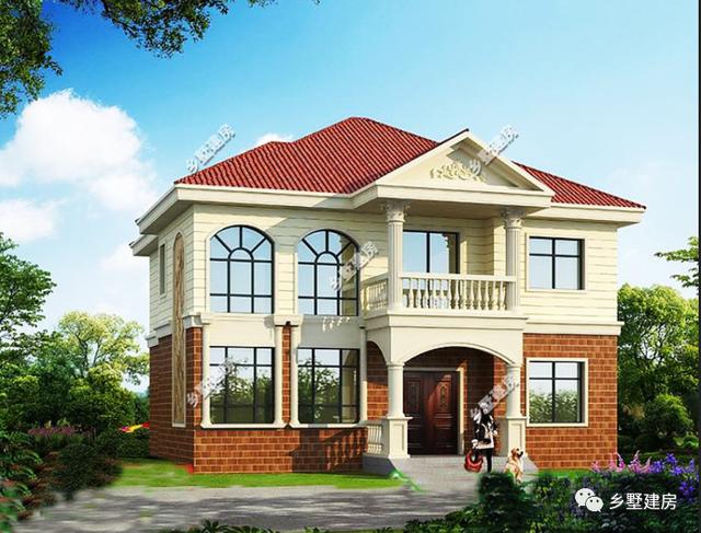 開間不到10米的農村自建房設計圖，空間布局合理，錯落有致