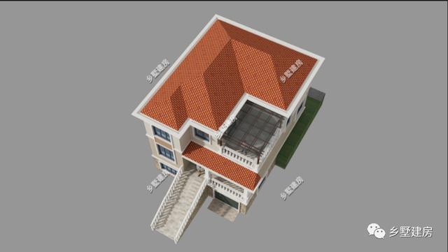 開間不到10米的農村自建房設計圖，空間布局合理，錯落有致