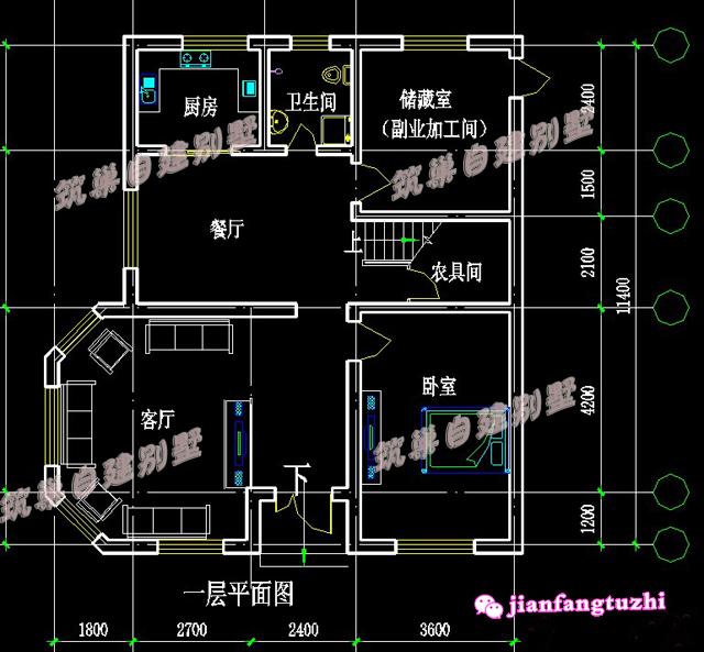 5棟二層帶陽臺獨(dú)棟小別墅設(shè)計圖效果圖，漂亮又實(shí)用