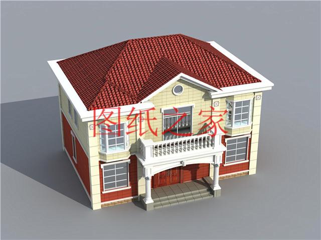 喜歡就收藏啦，5套二層別墅設計圖，戶型超級棒