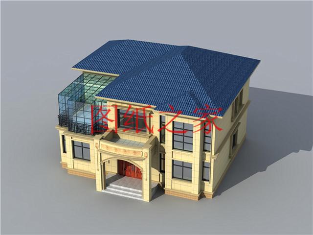 喜歡就收藏啦，5套二層別墅設計圖，戶型超級棒