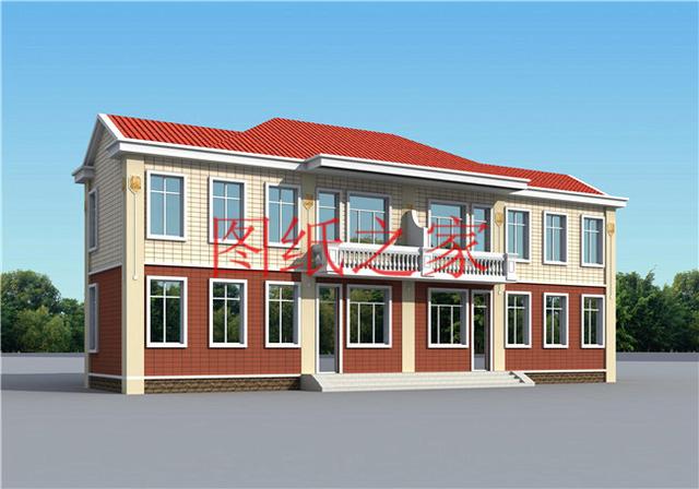 喜歡就收藏啦，5套二層別墅設計圖，戶型超級棒