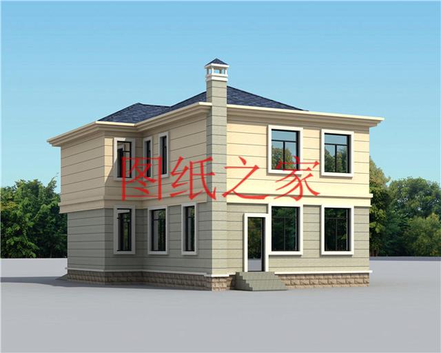 喜歡就收藏啦，5套二層別墅設計圖，戶型超級棒