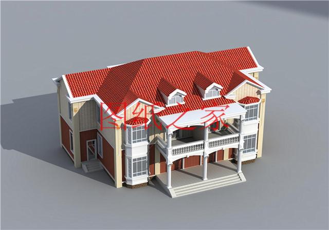 喜歡就收藏啦，5套二層別墅設計圖，戶型超級棒