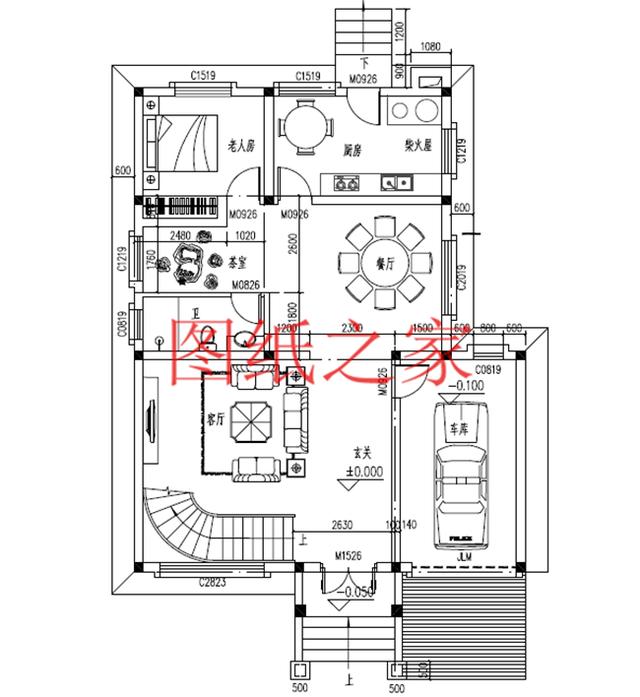 喜歡就收藏啦，5套二層別墅設計圖，戶型超級棒
