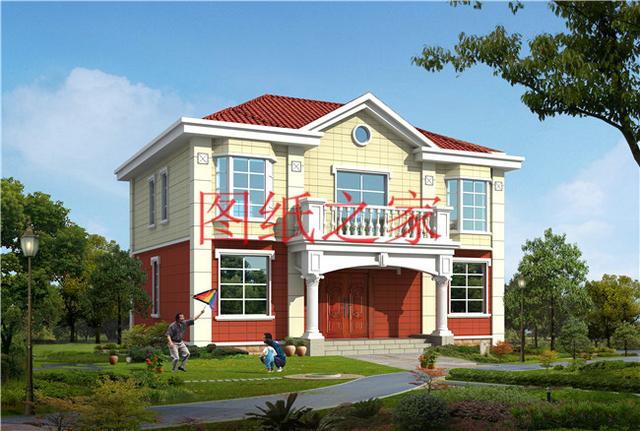 喜歡就收藏啦，5套二層別墅設計圖，戶型超級棒