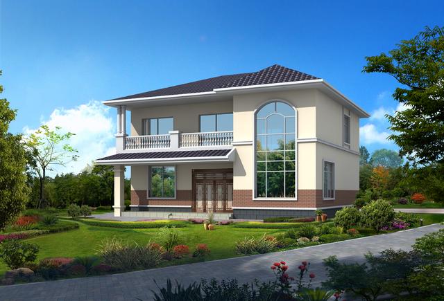 喜歡就收藏啦，5套二層別墅設計圖，戶型超級棒