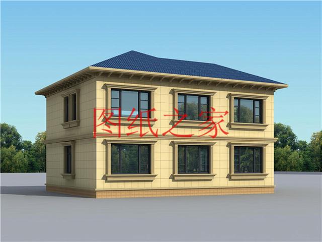 喜歡就收藏啦，5套二層別墅設計圖，戶型超級棒