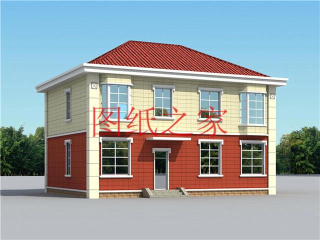 喜歡就收藏啦，5套二層別墅設計圖，戶型超級棒