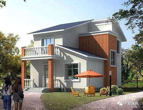 7款小戶型的農(nóng)村自建房設(shè)計效果圖，一樣的美觀大氣