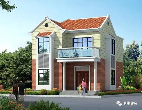 7款小戶型的農(nóng)村自建房設(shè)計效果圖，一樣的美觀大氣