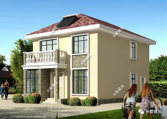 7款小戶型的農(nóng)村自建房設(shè)計效果圖，一樣的美觀大氣