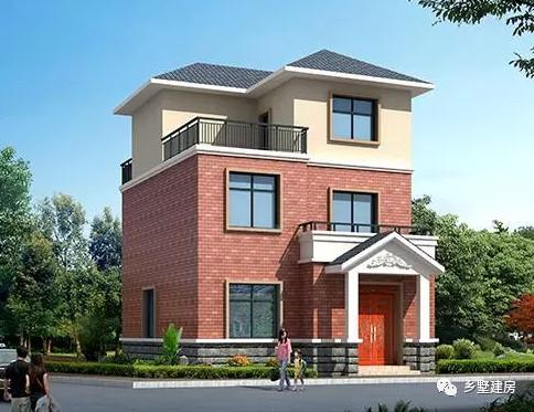 7款小戶型的農(nóng)村自建房設(shè)計效果圖，一樣的美觀大氣