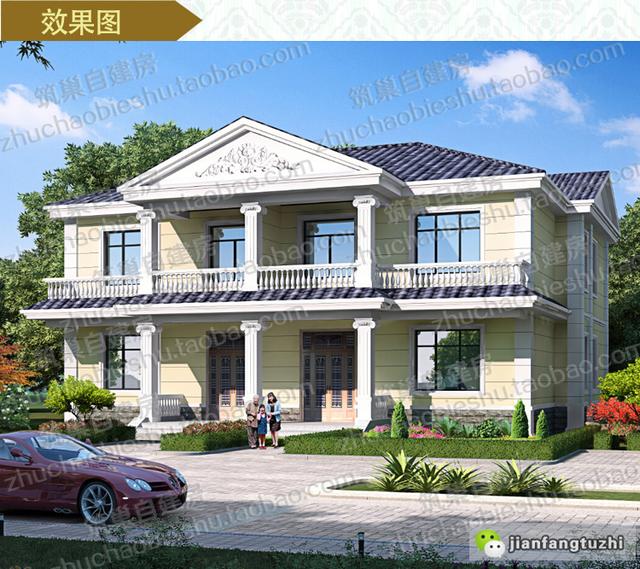 2棟熱款二層雙拼農(nóng)村自建房全套設(shè)計施工圖，造價35萬以內(nèi)，需要的看看