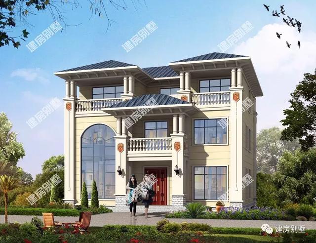 三款戶型通透的農村自建房設計圖，住著肯定舒服極了