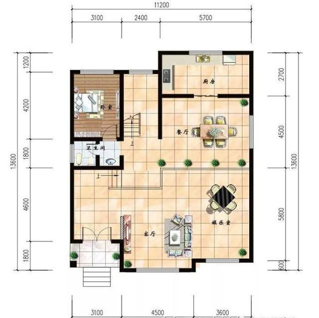 兩款磚混結(jié)構(gòu)的農(nóng)村自建別墅設(shè)計圖，造價經(jīng)濟，省下來的錢還可以裝修用