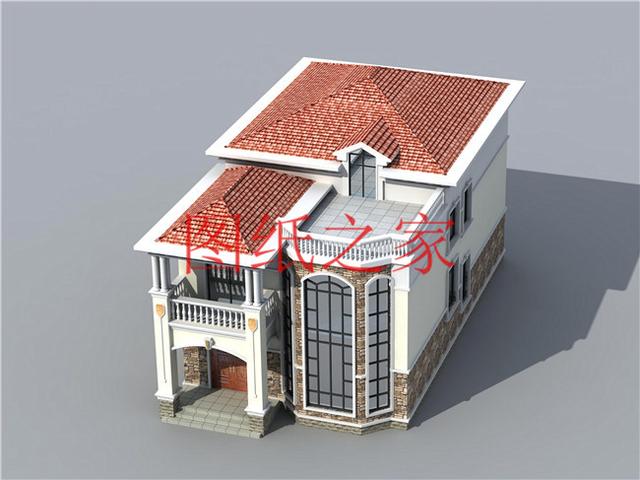 宅基地不夠方正沒關(guān)系，推薦兩套二層別墅設(shè)計圖，完美解決這個問題