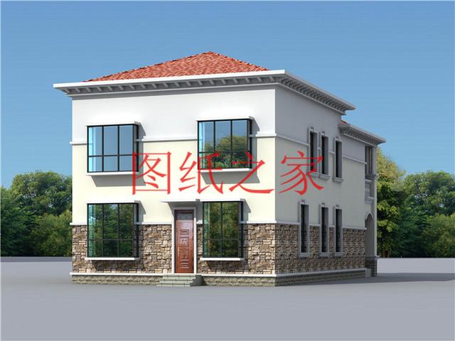 宅基地不夠方正沒關(guān)系，推薦兩套二層別墅設(shè)計圖，完美解決這個問題