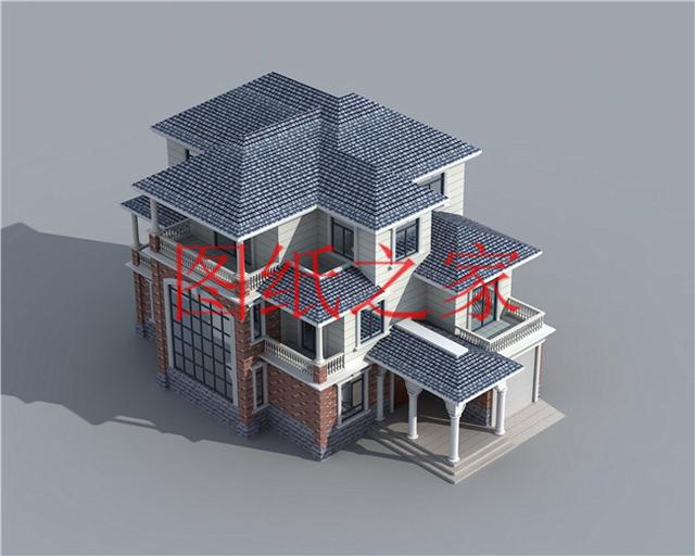 有宅基地就是好，這四套別墅設計圖，你最喜歡哪套