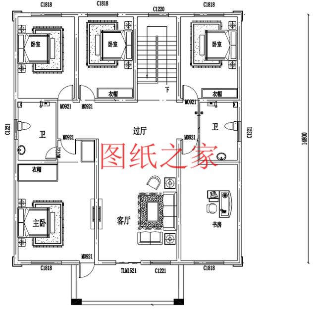 有宅基地就是好，這四套別墅設計圖，你最喜歡哪套