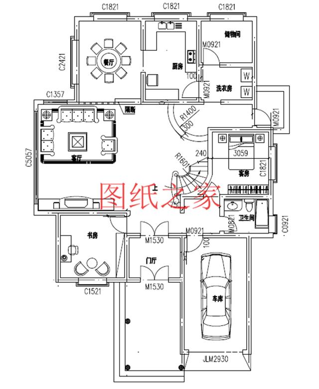 有宅基地就是好，這四套別墅設計圖，你最喜歡哪套
