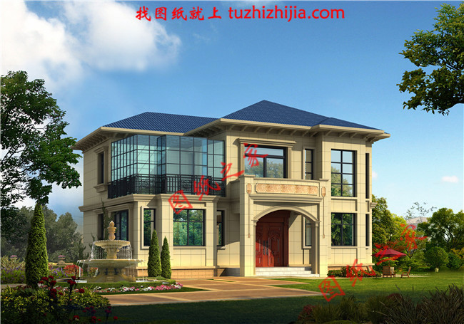 2024新款三間二層別墅設(shè)計(jì)圖，簡(jiǎn)單實(shí)用造價(jià)低，款款熱銷(xiāo)！