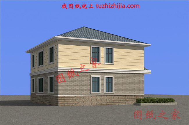 2024新款三間二層別墅設(shè)計(jì)圖，簡(jiǎn)單實(shí)用造價(jià)低，款款熱銷(xiāo)！