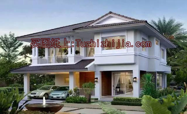 2024新款三間二層別墅設(shè)計(jì)圖，簡(jiǎn)單實(shí)用造價(jià)低，款款熱銷(xiāo)！