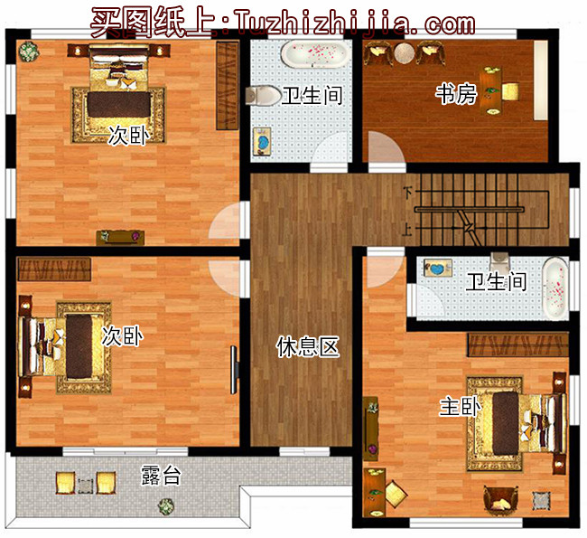 2024新款三間二層別墅設(shè)計(jì)圖，簡(jiǎn)單實(shí)用造價(jià)低，款款熱銷(xiāo)！