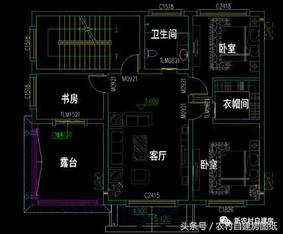 3款小戶型三層別墅設計圖， 造價比較經(jīng)濟，很適合農(nóng)村自建