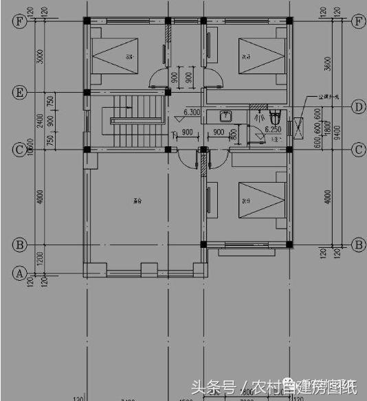 3款小戶型三層別墅設計圖， 造價比較經(jīng)濟，很適合農(nóng)村自建