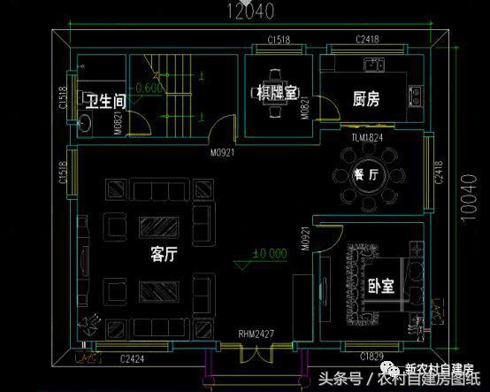 3款小戶型三層別墅設計圖， 造價比較經(jīng)濟，很適合農(nóng)村自建