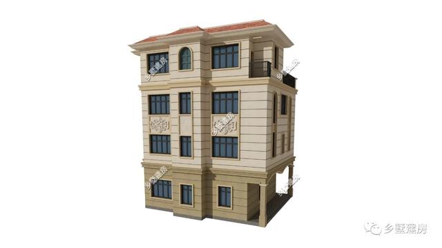 4層頂級(jí)歐式別墅設(shè)計(jì)圖，50萬(wàn)建成，讓農(nóng)村生活也優(yōu)雅別致起來(lái)