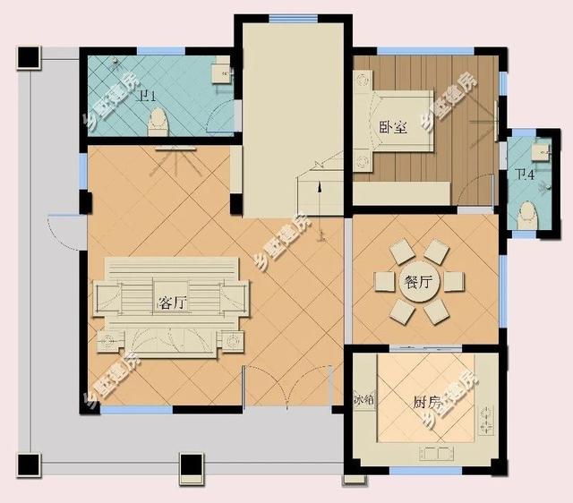 4層頂級(jí)歐式別墅設(shè)計(jì)圖，50萬(wàn)建成，讓農(nóng)村生活也優(yōu)雅別致起來(lái)