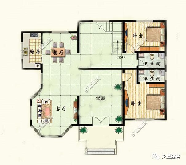 三層別墅設(shè)計圖，簡約大氣，外觀別致