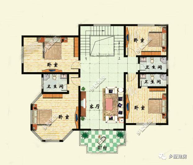 三層別墅設(shè)計圖，簡約大氣，外觀別致